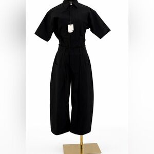 Rivet Utility New Yorker Cropped Jumpsuit Coveralls  Size Small